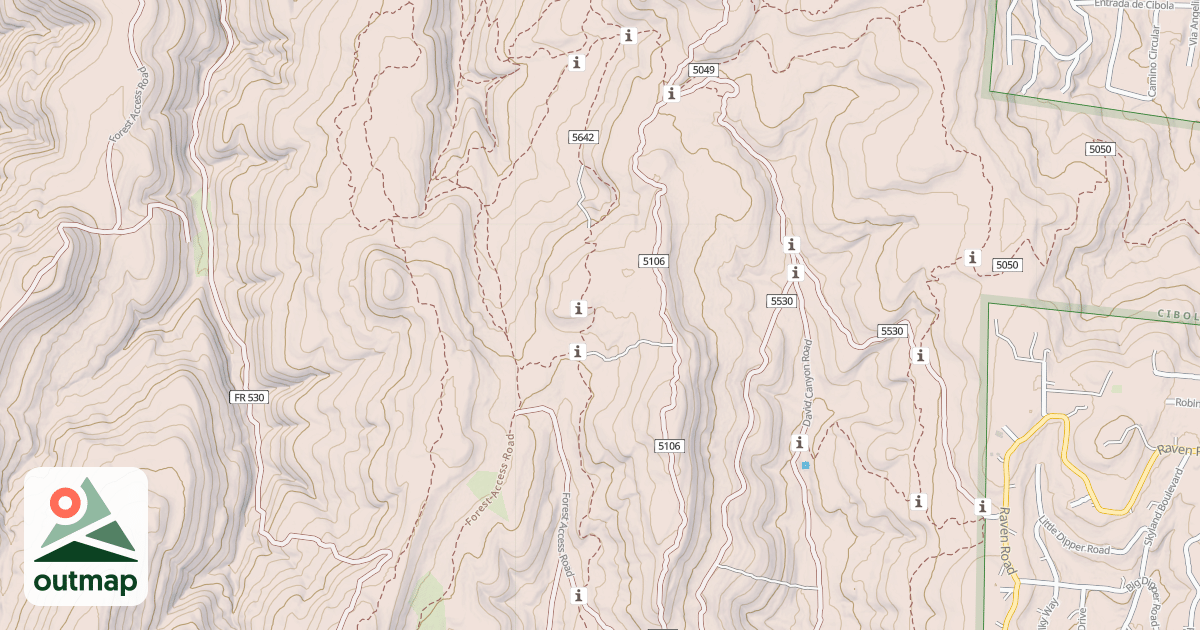 Map of WEST BOUNDARY