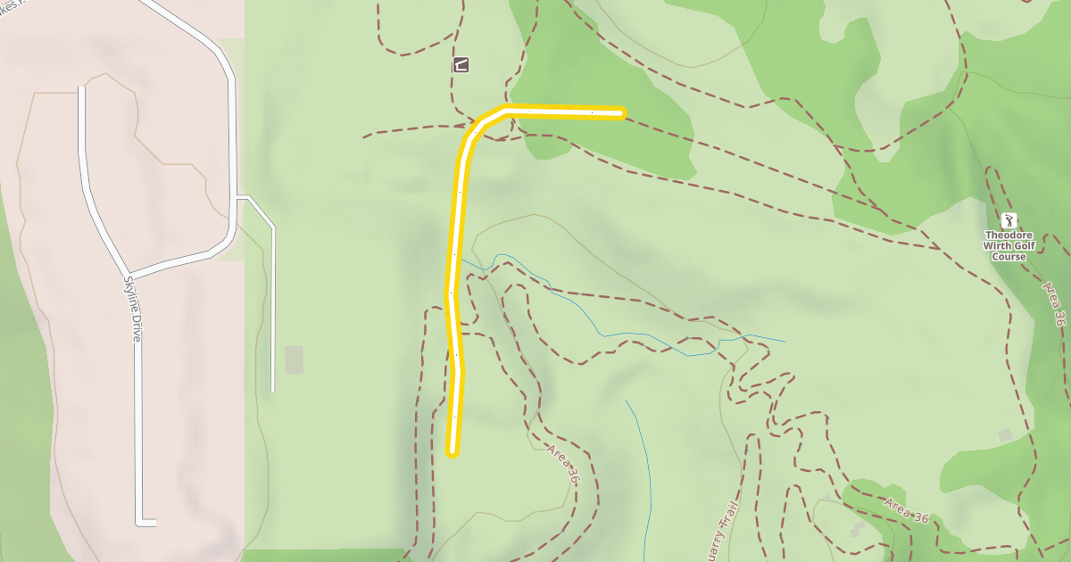 Map preview of Ridgeline Trail
