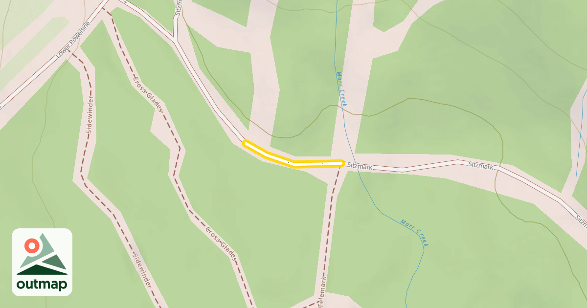 Map of Sitzmark