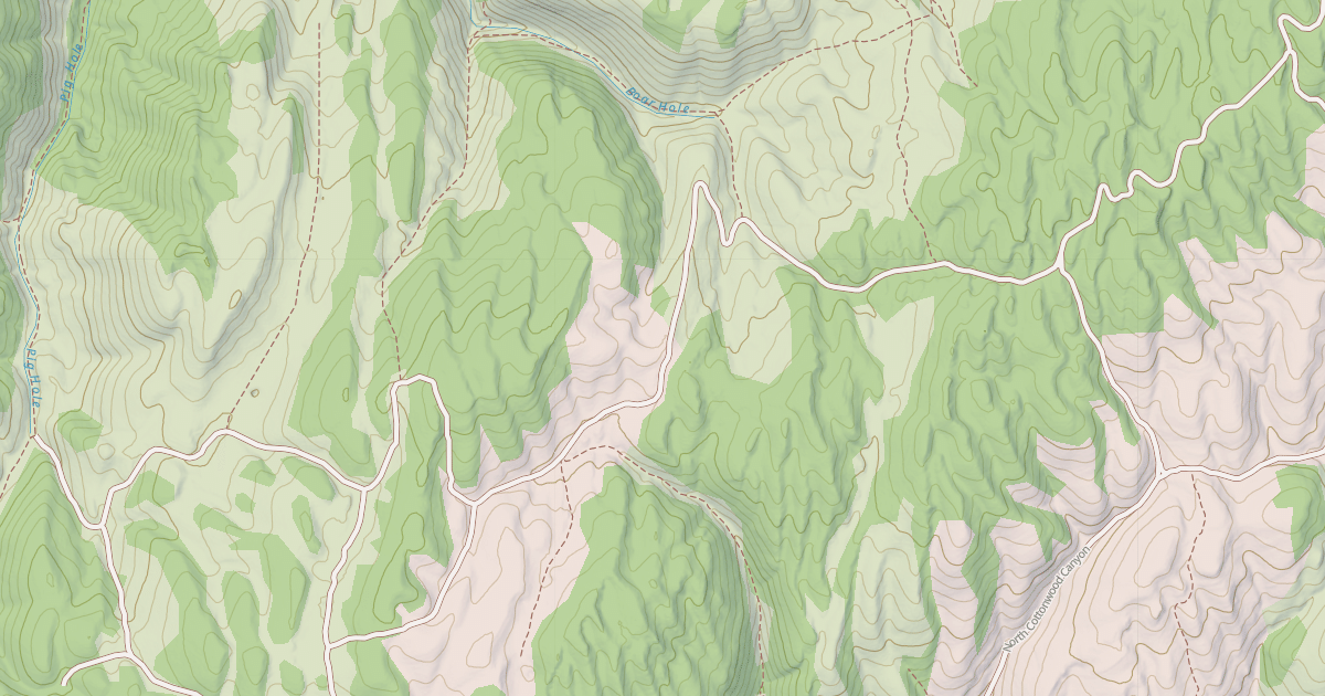 Map preview of PIG HOLE SPRINGS