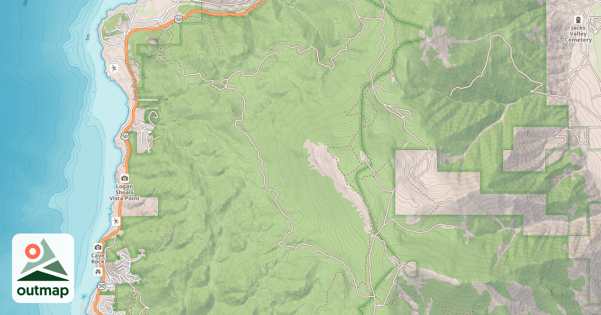 Map of LOGAN HOUSE LOOP