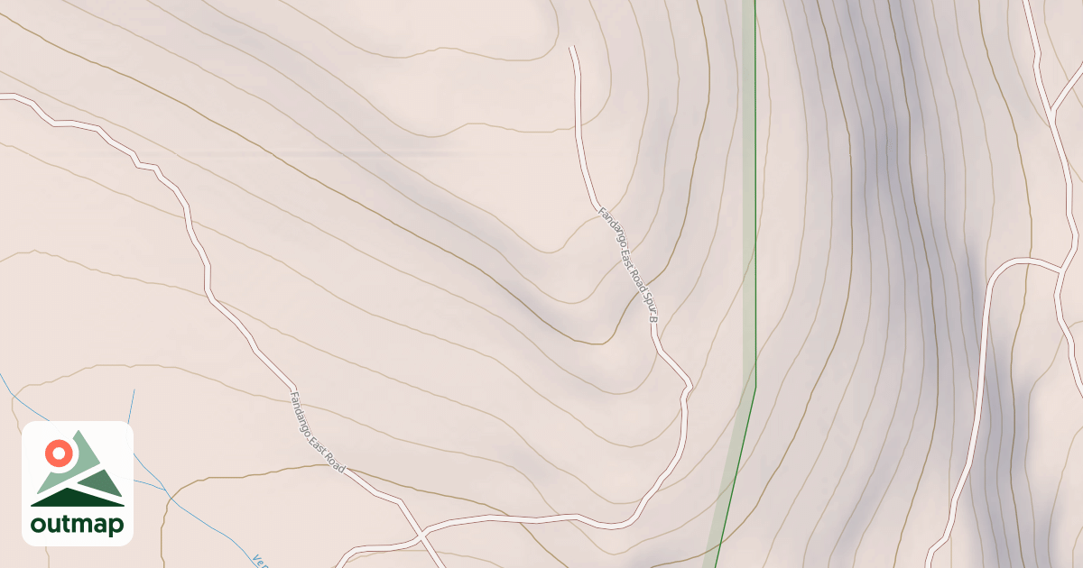 Map of FANDAGO EAST SPUR
