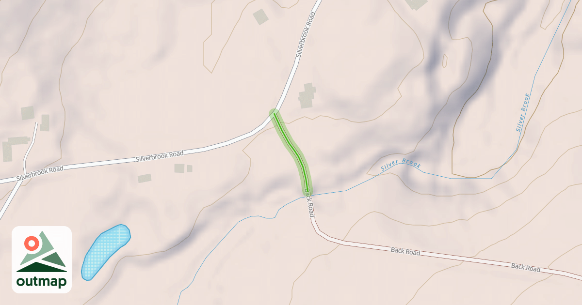 Map of Back Road