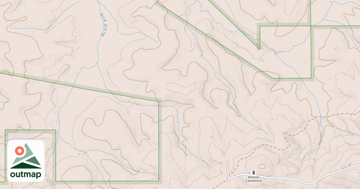 Map of USFS Motor Vehicle Use Map Roads {2F86630F-4A3E-48E0-A4C6-D398AD5A8488}
