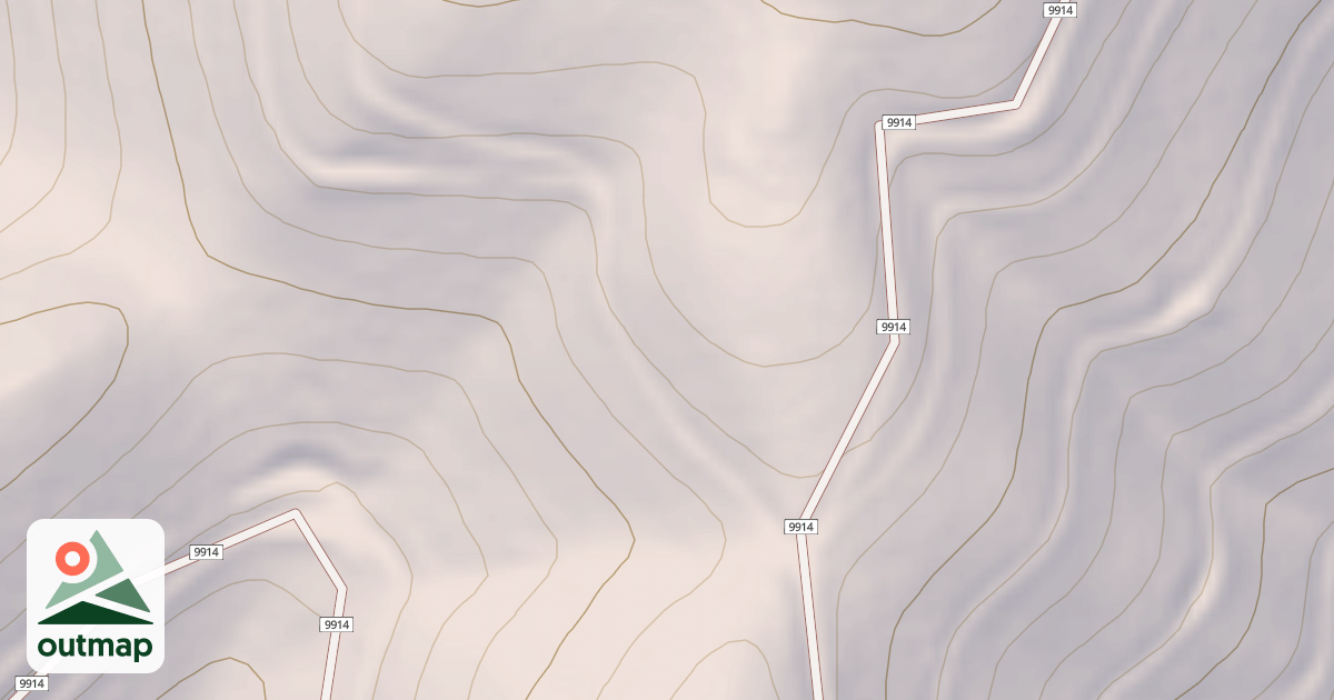 Map of S SHERIDAN RIDGE SEVEN