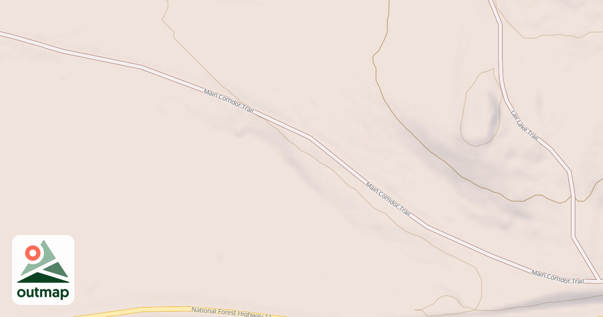 Map of Red Dot Trail