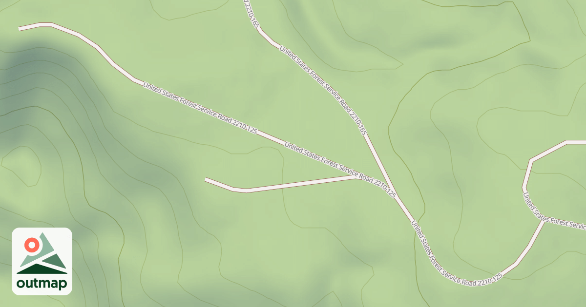 Map of USFS National Forest System Roads {DA793E9A-AA5A-4117-BD10-550D29A695AC}