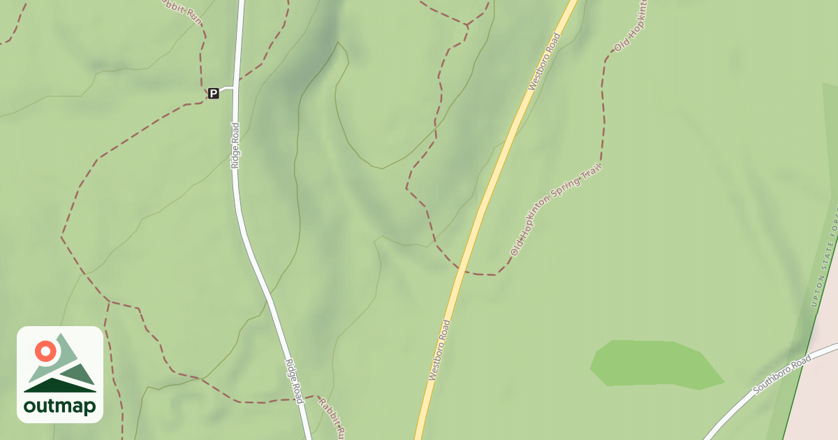 Map of Rabbit Run Trail