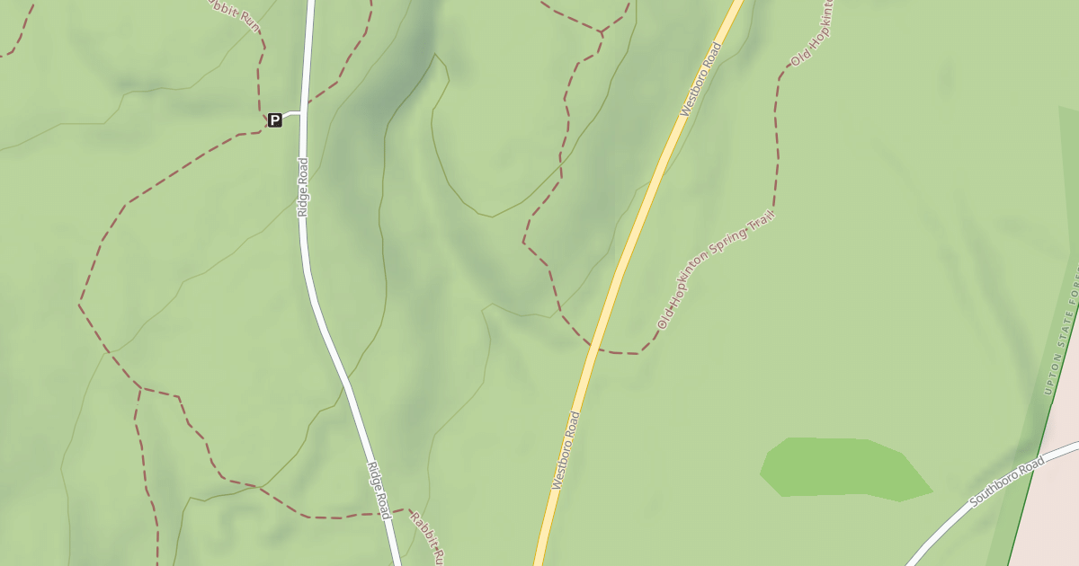 Map preview of Rabbit Run Trail