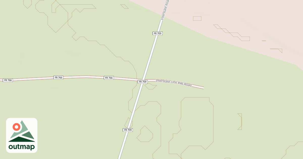 Map of INTERSTATE UNIT #46