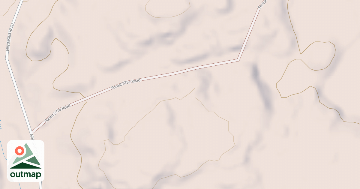 Map of NORTHWEST SPUR E