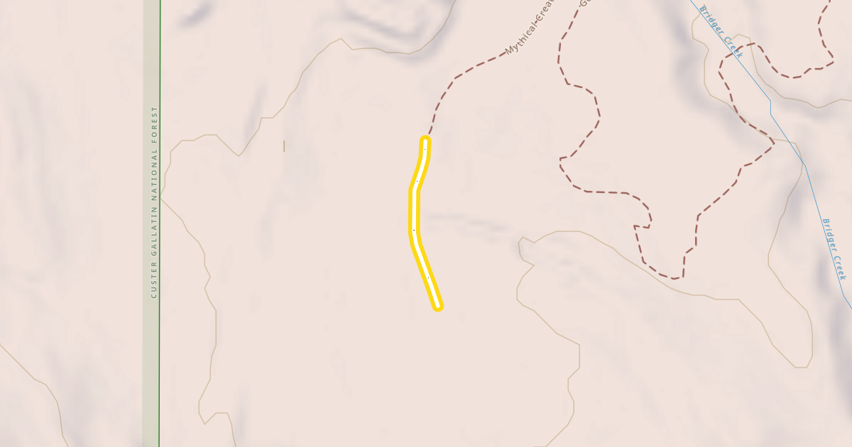 Map preview of Mythical Creature Path
