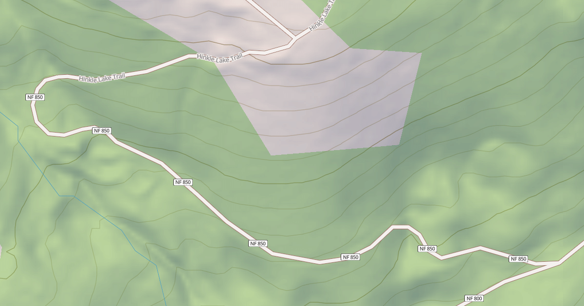 Map preview of HINKLE LAKE