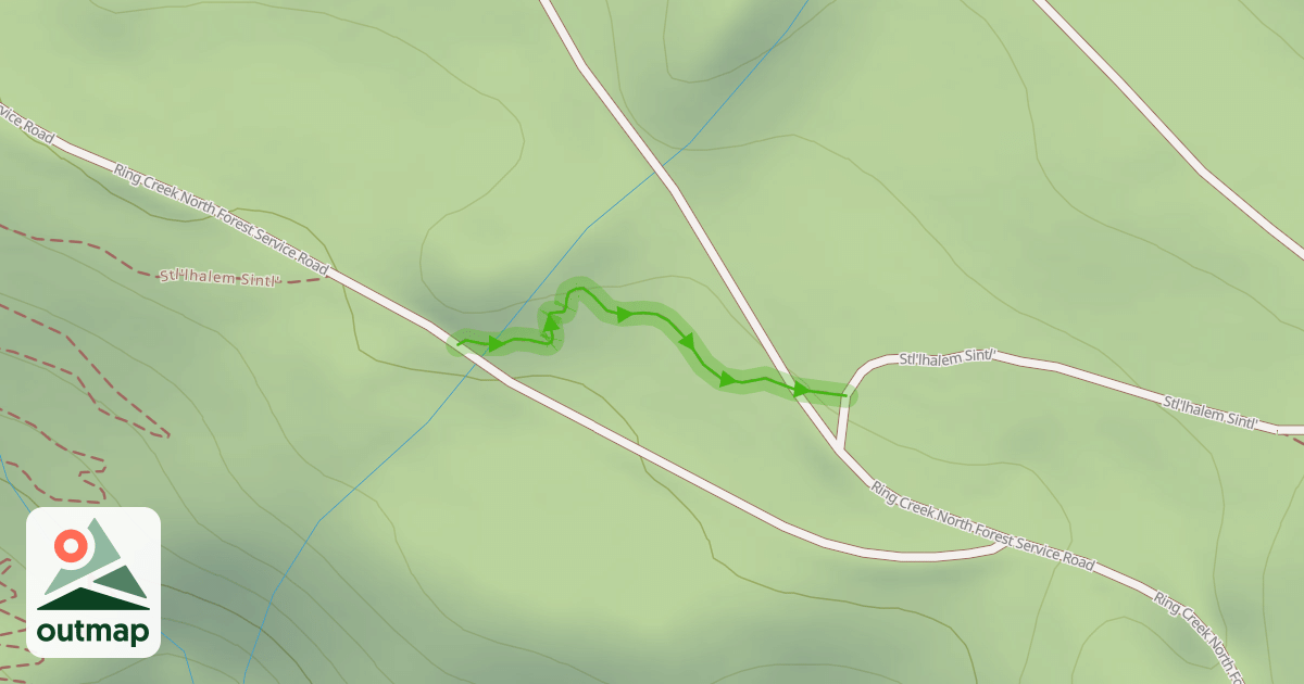 Map of Stl'lhalem Sintl'