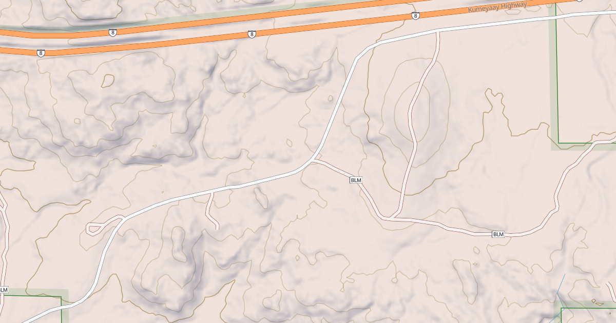 Map preview of BLM National GTLF Public Motorized Roads e32ea428-219e-4f4c-b10b-825cbb7ba568