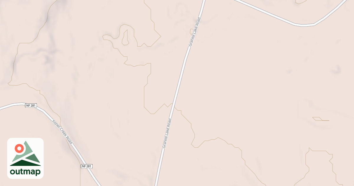 Map of GRANITE LAKE