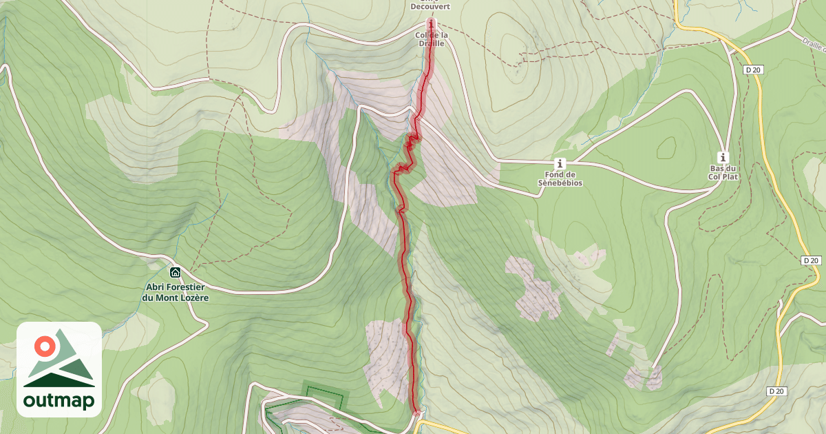 Map of Malevrière