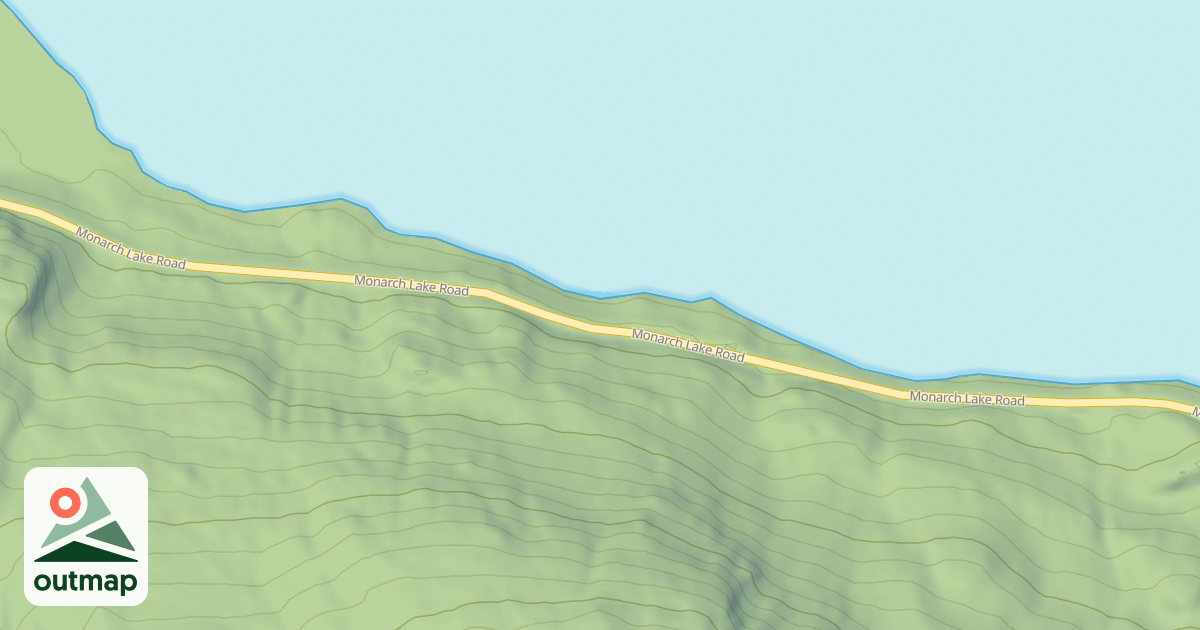 Map of ARAPAHO BAY