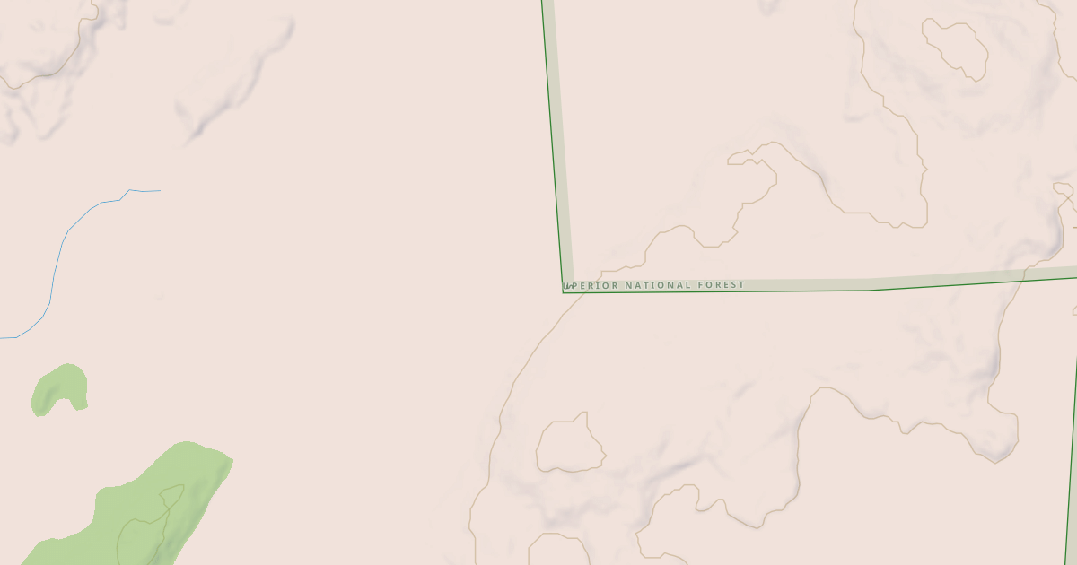 Map preview of Kawishiwi Triangle Beaver Pond
