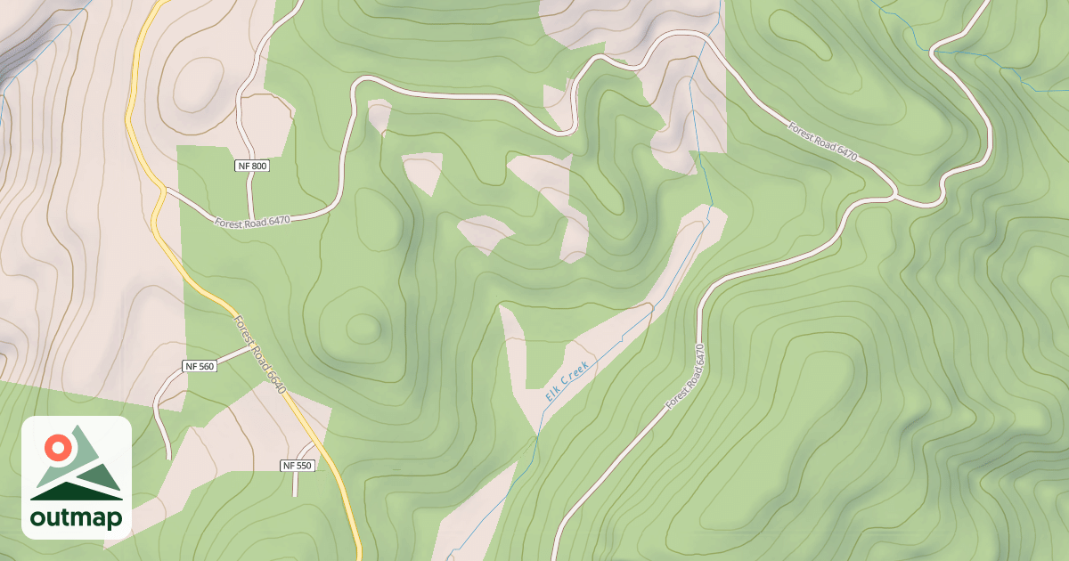 Map of JIM CREEK