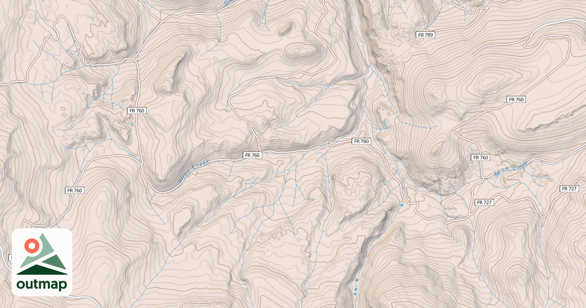 Map of ALLEN CR
