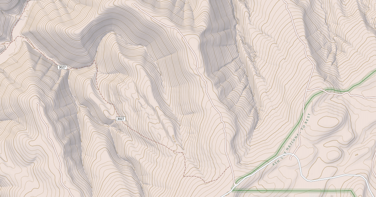 Map preview of HERDERS CAMP ROAD #368