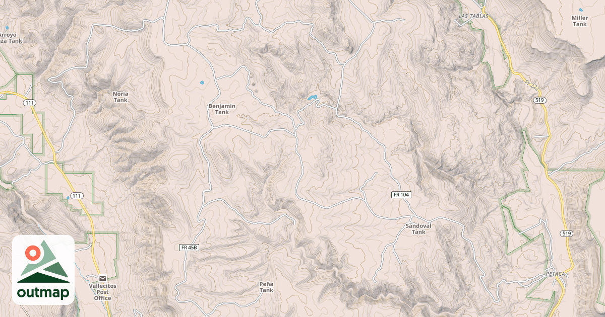 Map of JARITA MEZA RD.