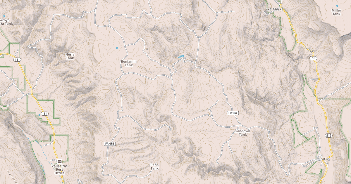 Map preview of JARITA MEZA RD.