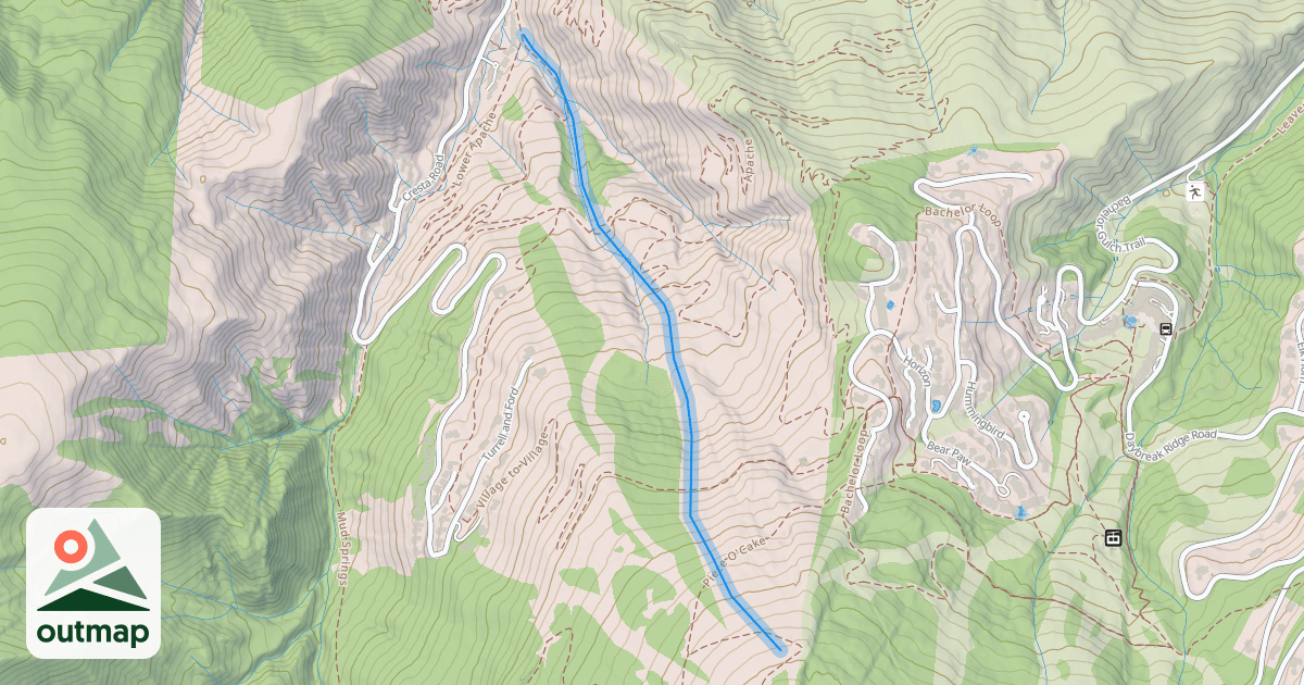Map of Golden Bear