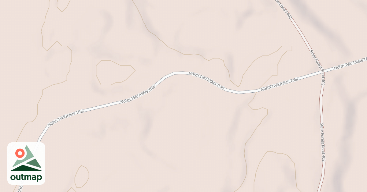 Map of Forest Riders Trails