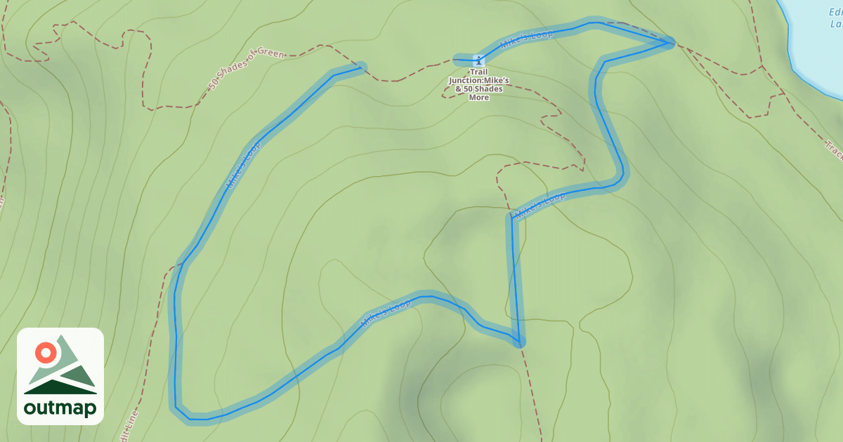 Map of Mike's Loop