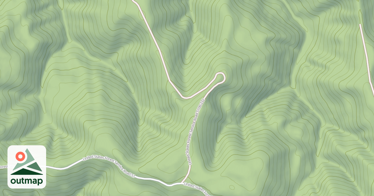 Map of USFS Motor Vehicle Use Map Roads {694CBFCA-4DFD-47F8-9F85-1ADBA41CFB49}
