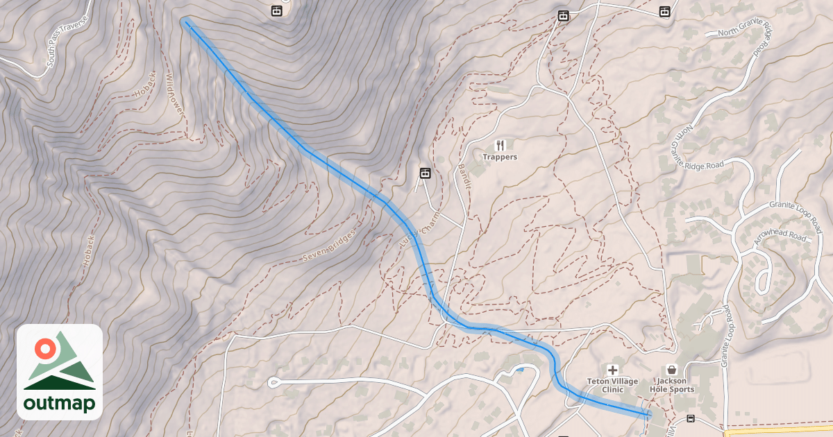 Map of Lower Sundance