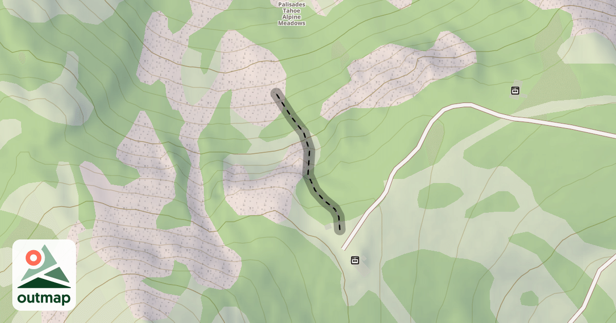 Map of Counterweight Gully