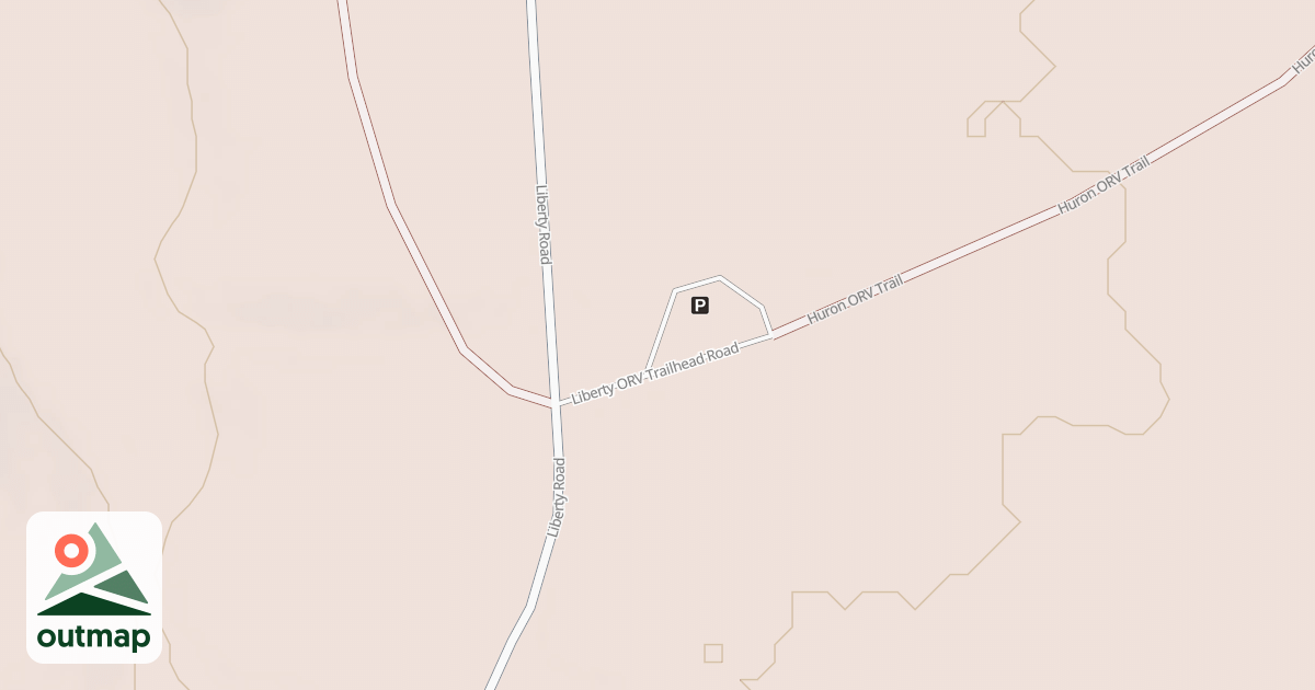 Map of LIBERTY ORV TRAILHEAD