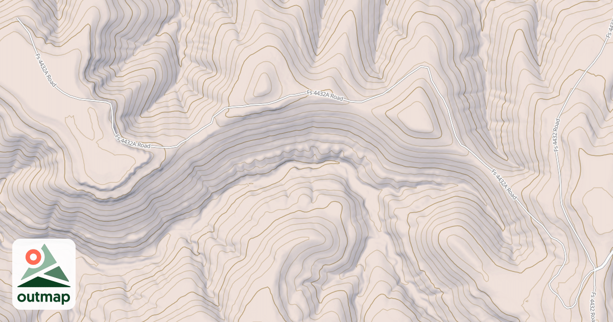 Map of BULL RIVER