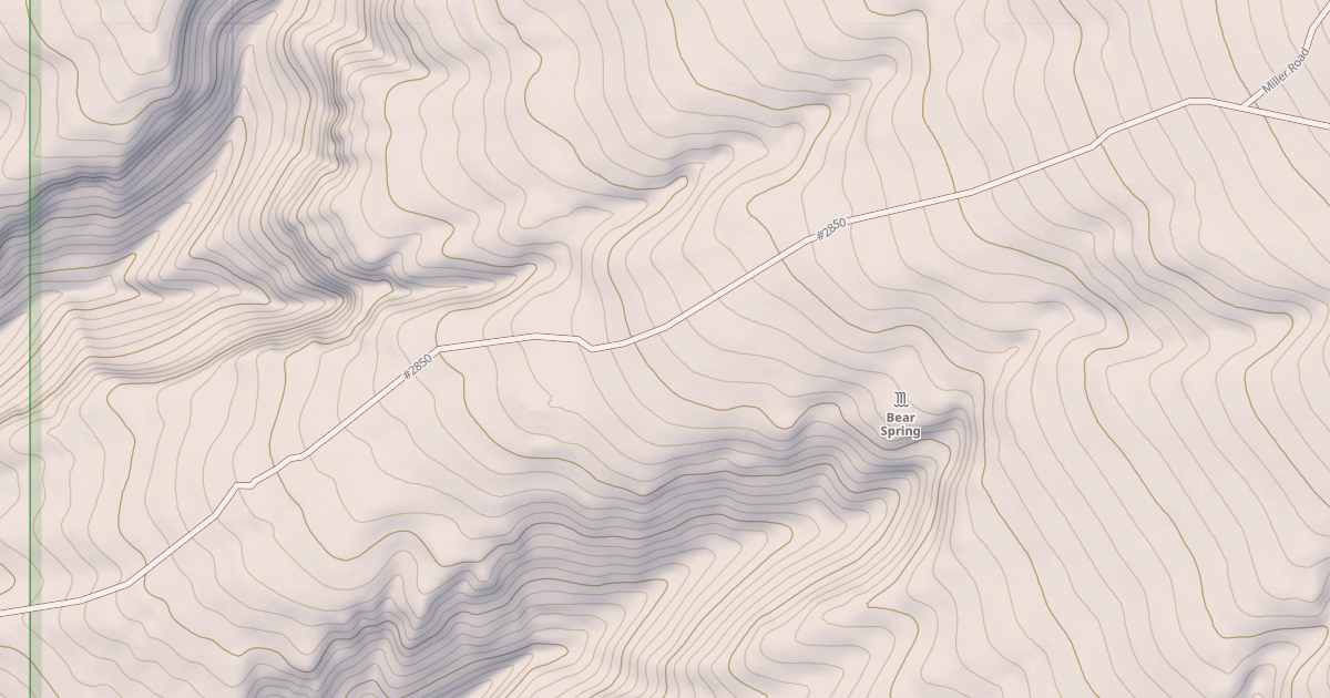 Map preview of Stockman Trail