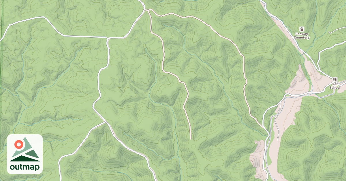 Map of CAMDEN HOLLOW