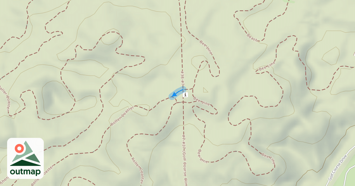 Map of Roller Coaster