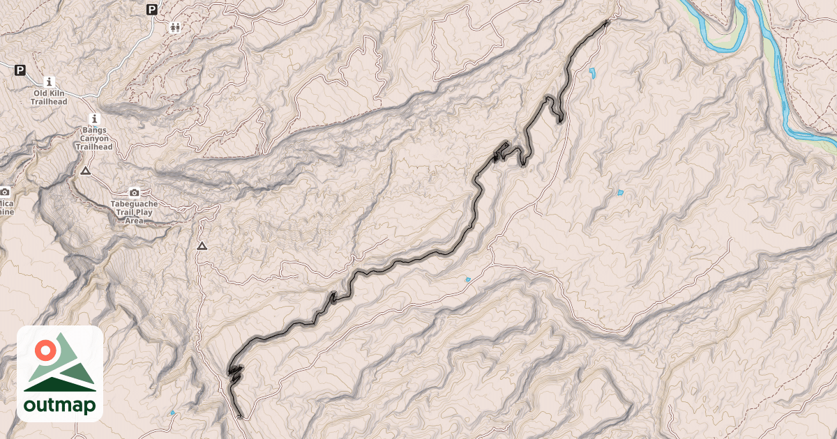 Map of Windmill Trail