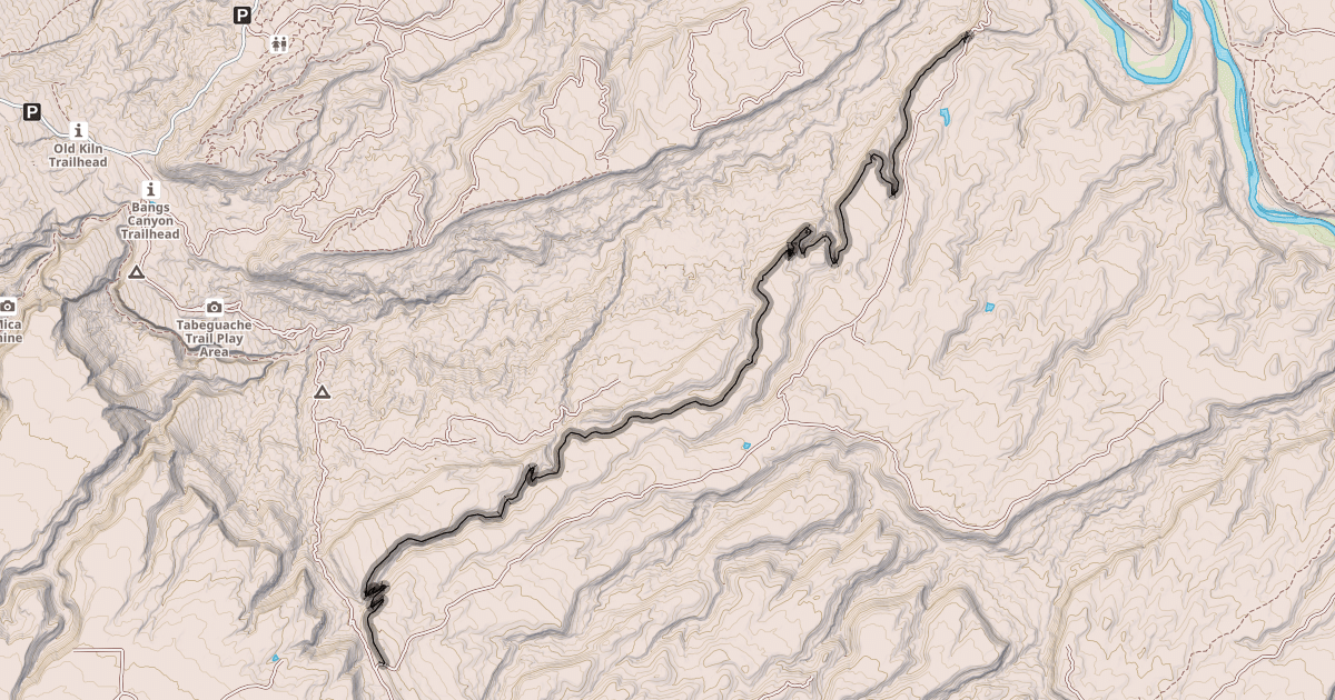 Map preview of Windmill Trail