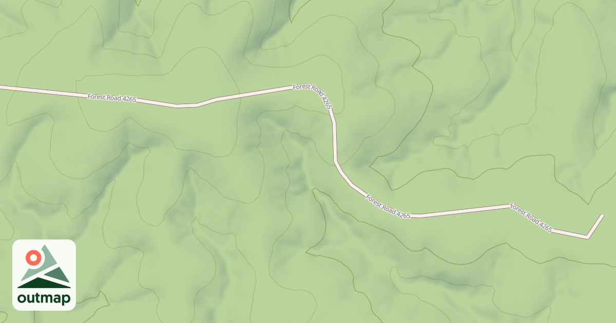 Map of MILL HOLLOW
