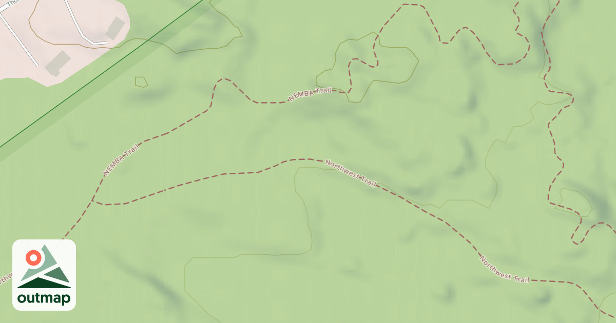 Map of Northwest Trail