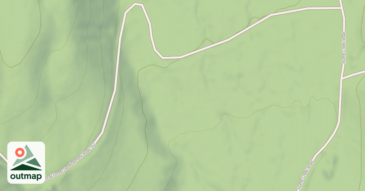 Map of SOUTHEAST FLUME CREEK