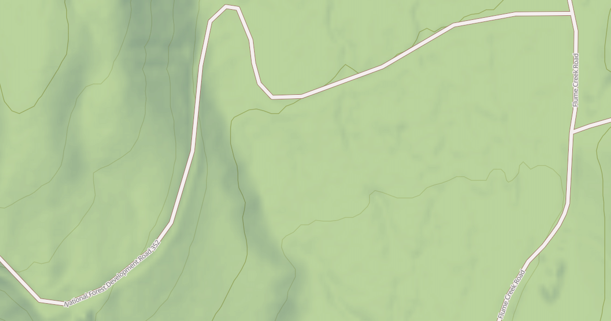 Map preview of SOUTHEAST FLUME CREEK