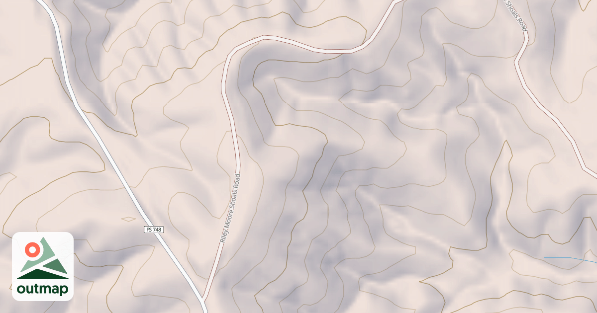 Map of RILEY MOORE SHOALS