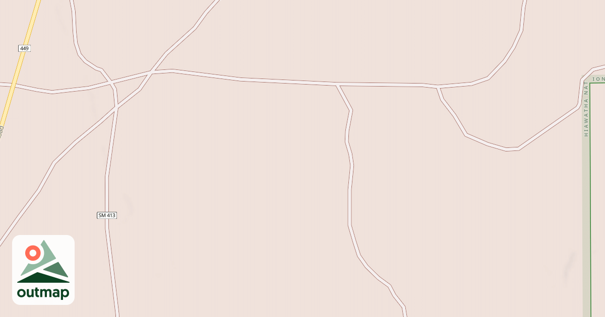 Map of FLETSPUR SOUTH