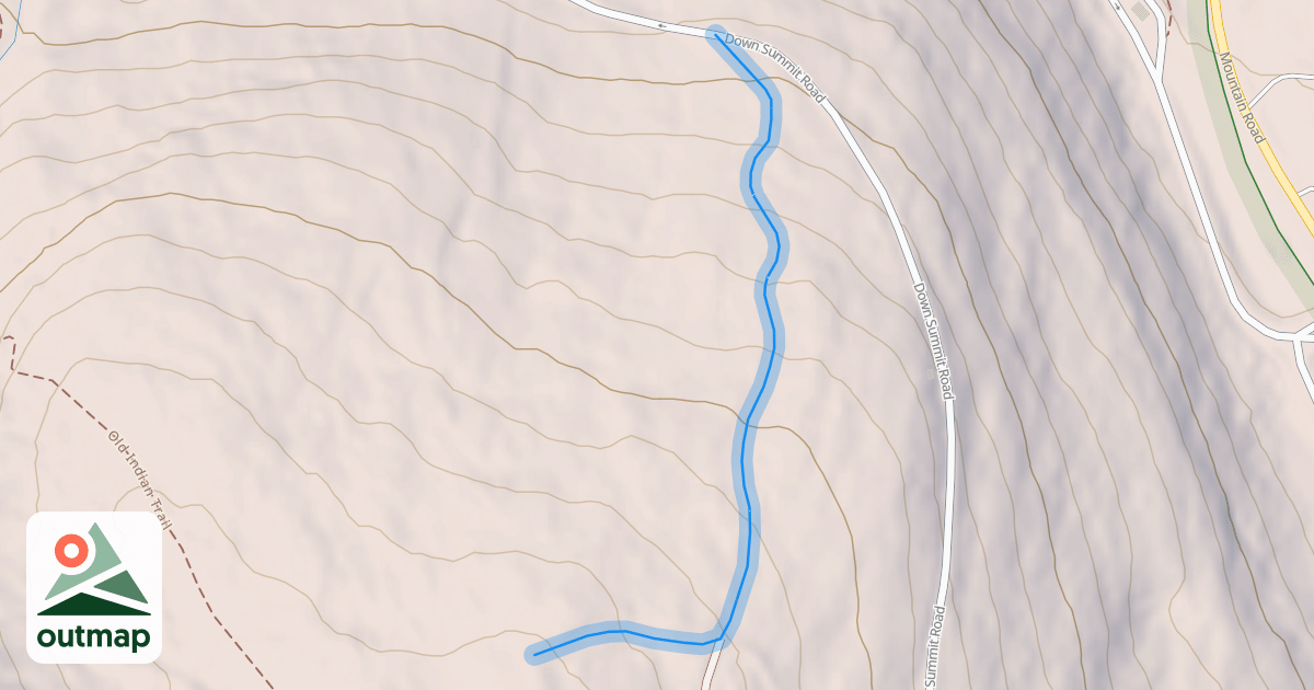 Map of Balance Rock
