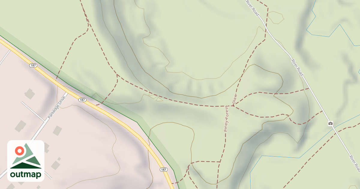 Map of Green Trail