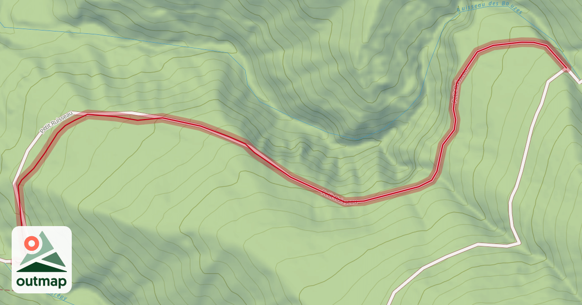 Map of Petit Ruisseau